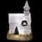 9" LED Icy Crystal Glitter Snow Globe Christmas House